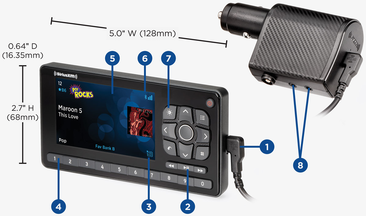 Roady BT Key Features