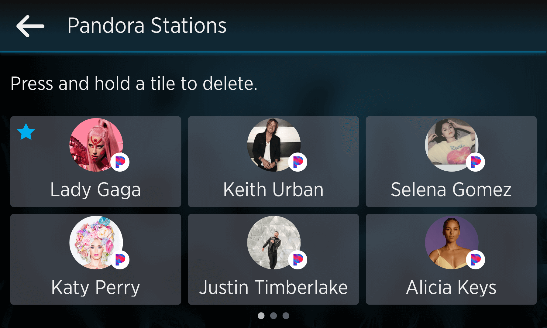 Personalized Content powered by Pandora